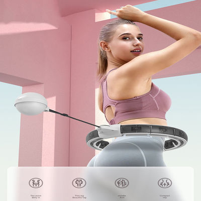 ผู้ใหญ่ 24 Knots Fitness Smart Hula Hoop Gym Fitness Slim Waist