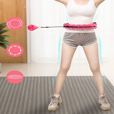 ABS 24 Knots Fitness Smart Hula Hoop, 24 ส่วน Hula Hoop น้ำหนัก 1.3 กก
