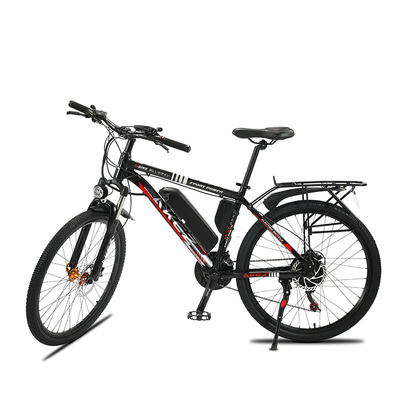 แบตเตอรี่ลิเธียมขับเคลื่อนสองล้อจักรยานไฟฟ้า 15.5mph Soft Tail Frame