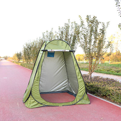 โพลีเอสเตอร์ 190T ห้องอาบน้ำส่วนตัวแบบพกพาที่ตั้งแคมป์ Pop Up Tent