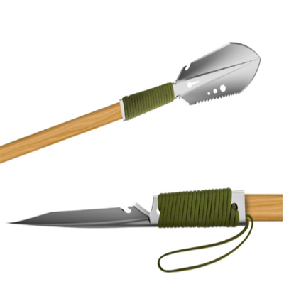Handle Digging Tools จอบสวนเหล็กแมงกานีสน้ำหนักเบาสี่เหลี่ยม
