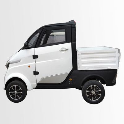 แผงโซลาร์เซลล์แบตเตอรี่ลิเธียมชุดมอเตอร์ไฟฟ้ารถยนต์ Cargo Electric Four Wheeler
