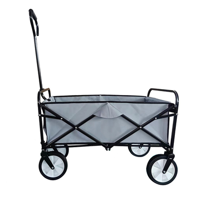 600D Oxford Cloth Steel รถเข็นพับล้ออเนกประสงค์สำหรับ Garden