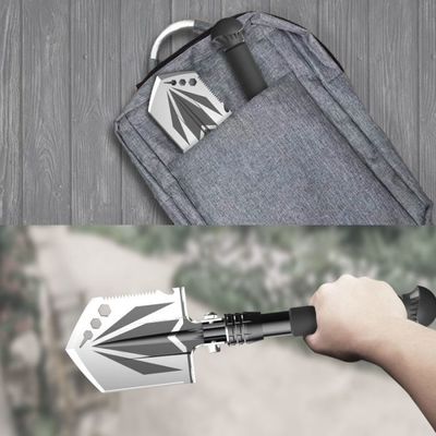 37CM Multifunctional Outdoor Shovel 8in ใบมีดยาว เครื่องมือขุด