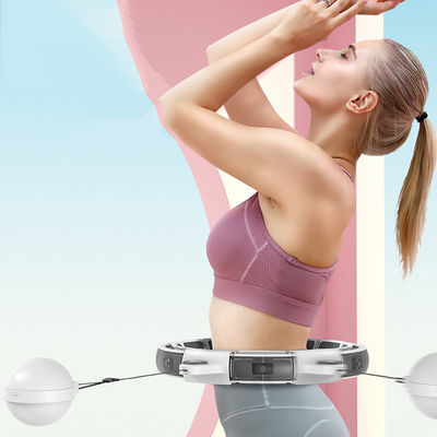 ลดน้ำหนักกีฬาที่ถอดออกได้ Weighted Gym Yoga Hula Ring Hoop