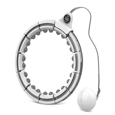ลดน้ำหนักกีฬาที่ถอดออกได้ Weighted Gym Yoga Hula Ring Hoop