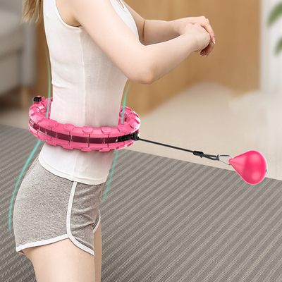 Unisex Smart Weighted Hula Ring, ฮูลาฮูปแบบไม่หล่น 1.7 กก. 1.5 กก. 1.3 กก.