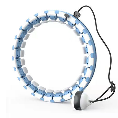 ซิลิโคน ABS ลดน้ำหนัก Smart Hula Hoop, 24 Knots Weighted Hula Hoop