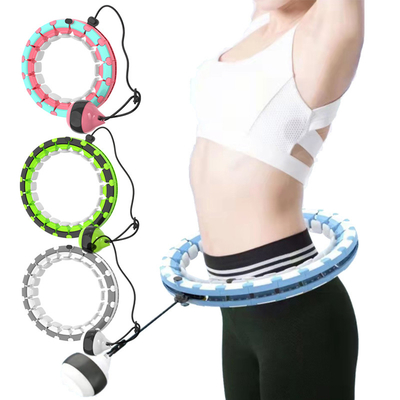 การออกกำลังกายโยคะ Smart Adjustable Weighted Weighted Hoop