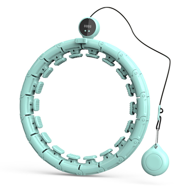 ABS PVC PP Smart Counting Hula Hoop, เอวหน้าท้องปรับได้ Hoop