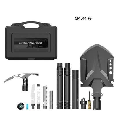 ชุดเครื่องมือแคมป์ปิ้งอลูมิเนียมอัลลอยด์ 3Cr13, Muti Function All In One Tool Set