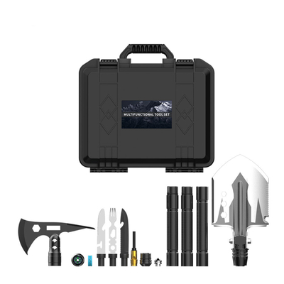 Outdoor Essential เครื่องมือ Survival Kit คาร์บอนสูง สแตนเลส อลูมิเนียมอัลลอยด์