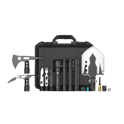 Outdoor Essential เครื่องมือ Survival Kit คาร์บอนสูง สแตนเลส อลูมิเนียมอัลลอยด์