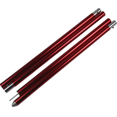 เสากันสาดอลูมิเนียมปรับสีได้ 19 มม. เส้นผ่านศูนย์กลาง
