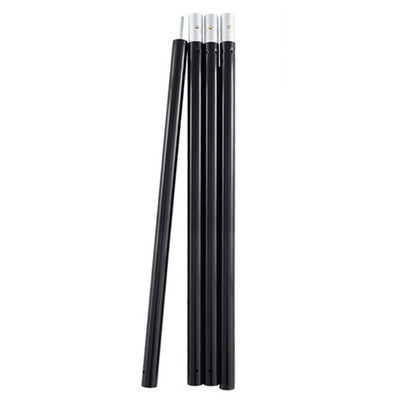 เสาเต็นท์พับได้แบบปรับได้ Telescopic Camping อุปกรณ์เสริม