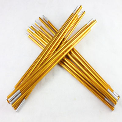 เสาเต็นท์ปรับพื้นผิวชุบอโนไดซ์ 19 มม. เสาอลูมิเนียม Tarp ปรับได้