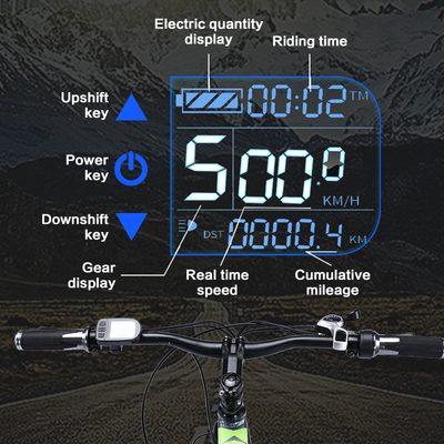 26x1.95 &quot;แบตเตอรี่ลิเธียมไฟฟ้าจักรยานไฟฟ้าอัจฉริยะ Brushless Controller