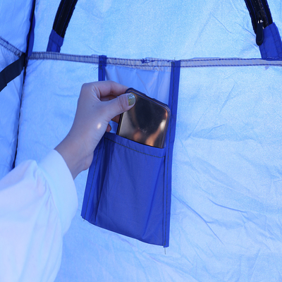 Wind Proof Polyester 190T เต็นท์เปลี่ยนกลางแจ้งแบบพกพา