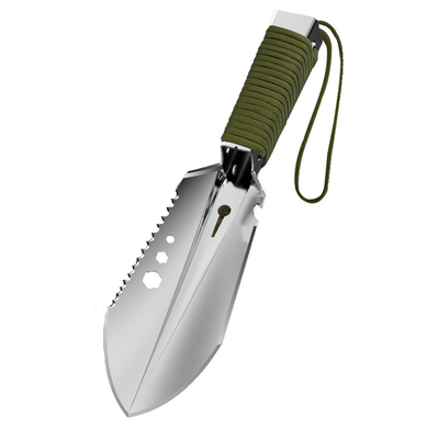 การป้องกันตัวเอง 8in Head Tactical Survival Hand เครื่องมือ แคมป์ปิ้ง Garden Shovel