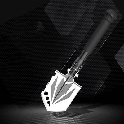 8in Head Multifunctional All In One พลั่วทหาร 3Cr13 Self Defense