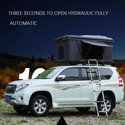 เต็นท์กีฬากลางแจ้งแบบพกพาสองชั้น 2-4 คน Hard Shell Rooftop Tent