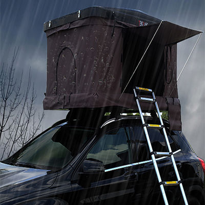 ผ้าใบระบายอากาศเต็นท์กีฬากลางแจ้ง, เตียงหลังคาท่องเที่ยว Outdoor Hard Shell เต็นท์หลังคารถ