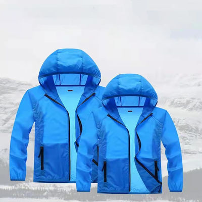 แขนยาวป้องกัน Pilling กันน้ำ Upf 50+ ป้องกันรังสียูวีผู้ชายครีมกันแดดเสื้อผ้าสำหรับผู้ใหญ่