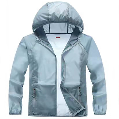 กันน้ำ 96% Nylon Quick-Dry Skin Light Upf 50+ UV Sunscreen Protection Sun-Proof Clothing
