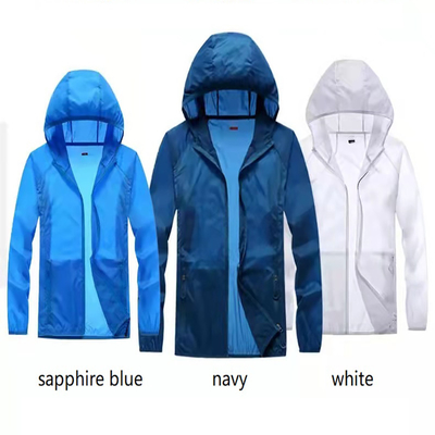 4% สแปนเด็กซ์ 96% ไนลอน Anti-Pilling แขนยาว Skin Light Sun-Proof Upf 50 + ไม้ไผ่สุภาพสตรี Uv ป้องกันเสื้อผ้า