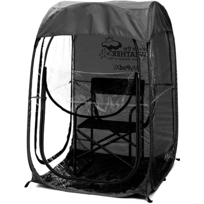 210D Oxford Cloth Single Layer Weather Pod ใต้เก้าอี้สภาพอากาศ Pod เกมดูเต็นท์