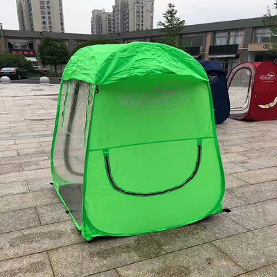 Sun Shelter ลวดเหล็กชั้นเดียว 210D Oxford Cloth Weather Pods เต็นท์