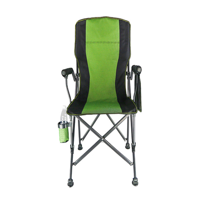 ปรับพับกรอบแบบพกพาและ Stowable 600D ผ้าโลหะพับเก้าอี้ชายหาด