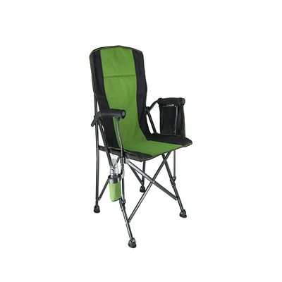 ปรับพับกรอบแบบพกพาและ Stowable 600D ผ้าโลหะพับเก้าอี้ชายหาด