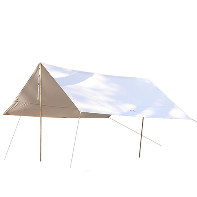 ผ้าใบบังแดดแคมป์ปิ้ง Sun Shelter เต็นท์กันน้ำพร้อมเชือกลม