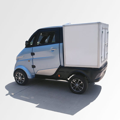 แผงโซลาร์เซลล์แบตเตอรี่ลิเธียมชุดมอเตอร์ไฟฟ้ารถยนต์ Cargo Electric Four Wheeler