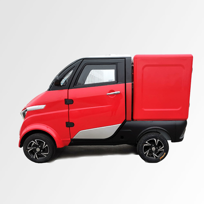 แผงโซลาร์เซลล์แบตเตอรี่ลิเธียมชุดมอเตอร์ไฟฟ้ารถยนต์ Cargo Electric Four Wheeler
