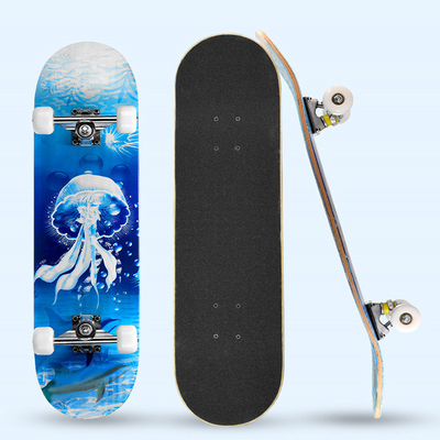ตลับลูกปืนเหล็กคาร์บอน Longboard Skateboard Wheels การพิมพ์การถ่ายเทความร้อน