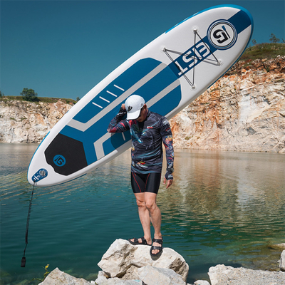 ขนาดที่กำหนดเอง Stand Up Inflatable Jet Surfboard กระเป๋า Travel Fins Surfboard