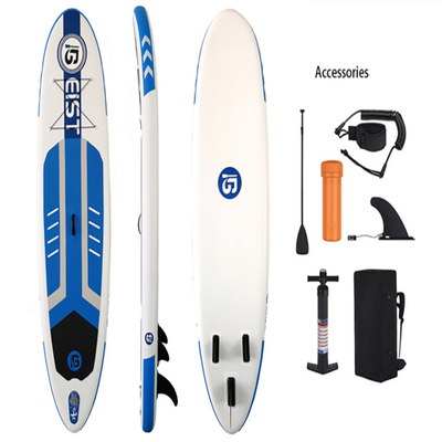 Dropshipping กระดานโต้คลื่นกีฬาทางน้ำ Sup Paddle Inflatable Fish Surfboard